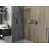 Mexen X-Wall-NR zapustená polica bez obruby 60 x 20 cm, inox - 1911602010