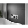 Mexen X-Wall-NR zapustená polica bez obruby 60 x 20 cm, inox - 1911602010