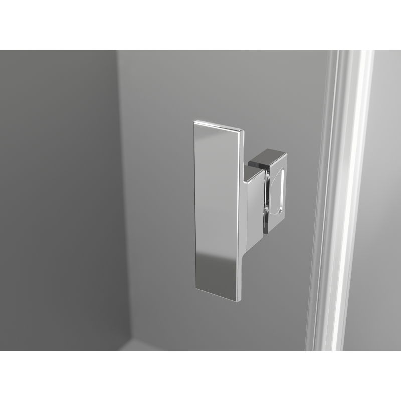 Mexen Mist-H L otváracie sprchové dvere ľavé 130 cm, transparentné, chróm - 8A5L-130-001-01-00-L