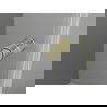 Mexen Mist-F skladacie sprchové dvere ľavé 70 cm, transparentné, zlaté kartáčované - 8A6-070-000-55-00-L