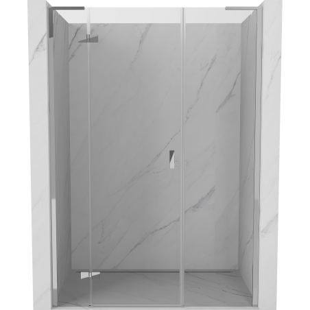 Mexen Mist-H L sprchové dvere výkyvné ľavé 160 cm, transparentné, chróm - 8A5L-160-001-01-00-L