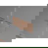 Mexen Mist-F sprchové dvere skladacie ľavé 70 cm, transparentné, brúsená meď - 8A6-070-000-65-00-L