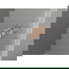 Mexen Mist-F skladacie sprchové dvere ľavé 100 cm, transparentné, brúsená meď - 8A6-100-000-65-00-L