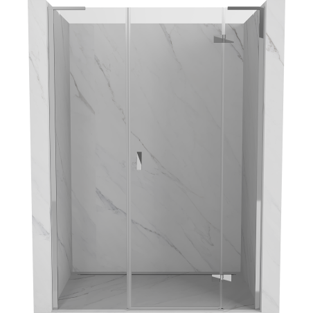 Mexen Mist-H L sprchové dvere, pravé, 135 cm, transparent, chróm - 8A5L-135-001-01-00-P