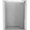 Mexen Mist-H L sprchové dvere otočné pravé 135 cm, priehľadné, chróm - 8A5L-135-001-01-00-P
