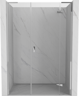 Mexen Mist-H L sprchové dvere, pravé, 135 cm, transparent, chróm - 8A5L-135-001-01-00-P