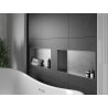Mexen X-Wall-NR výklenková polica bez príruby 60 x 30 cm, inox - 1911603010