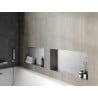 Mexen X-Wall-NR zapustená polica bez obruby 60 x 30 cm, inox - 1911603010