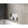 Mexen X-Wall-NR výklenková polica bez príruby 60 x 30 cm, inox - 1911603010