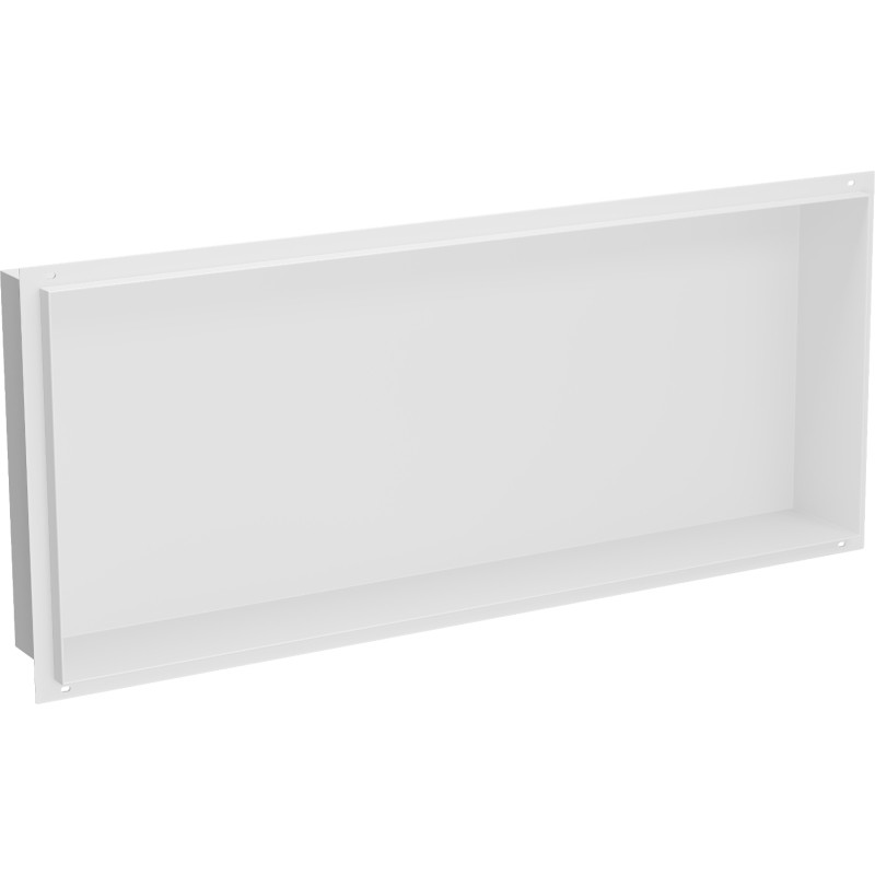 Mexen X-Wall-NR nástenná polička bez lemu 75 x 30 cm, biela - 1921753010
