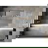 Mexen X-Wall-NR zapustená polica bez obruby 75 x 30 cm, inox - 1911753010