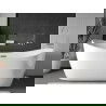Mexen X-Wall-NR zapustená polica bez obruby 75 x 30 cm, inox - 1911753010