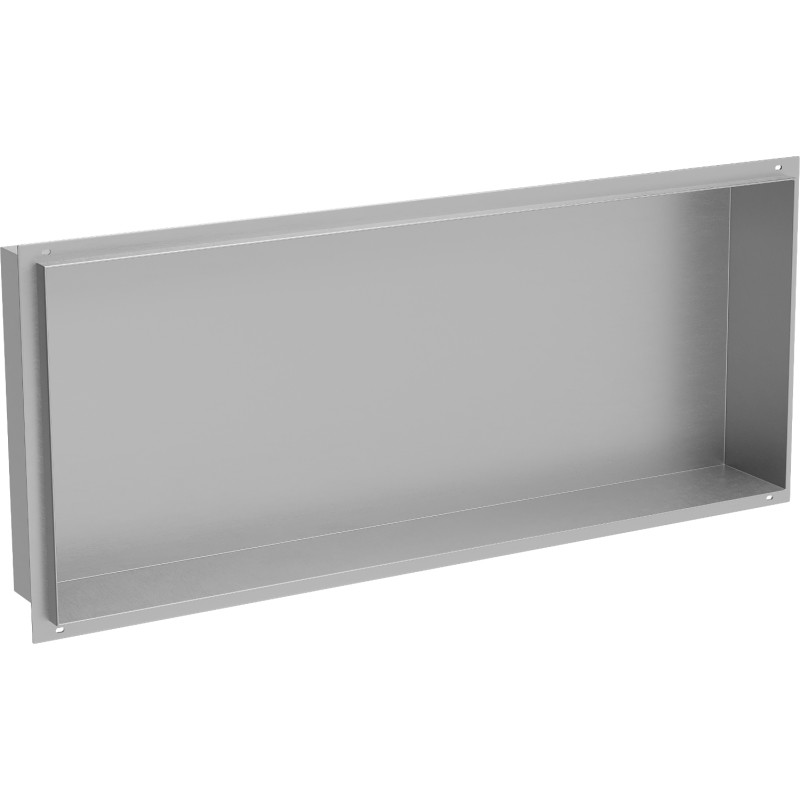 Mexen X-Wall-NR nástenná polica bez lemovania 75 x 30 cm, inox - 1911753010