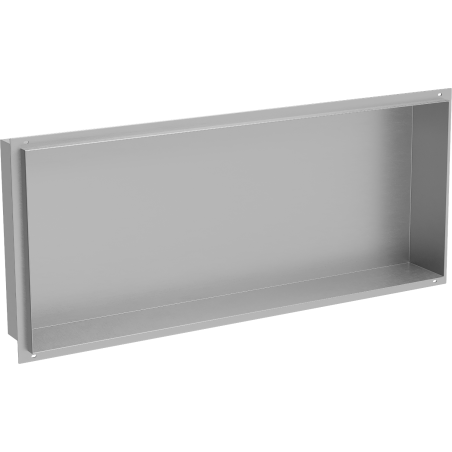 Mexen X-Wall-NR nástenná polica bez príruby 75 x 30 cm, inox - 1911753010