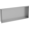 Mexen X-Wall-NR nástenná polica bez príruby 75 x 30 cm, inox - 1911753010