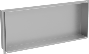 Mexen X-Wall-NR nástenná polica bez lemovania 75 x 30 cm, inox - 1911753010