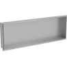 Mexen X-Wall-NR nástenná polica bez lemu 90 x 30 cm, inox - 1911903010