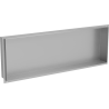 Mexen X-Wall-NR zapustená polica bez obruby 90 x 30 cm, inox - 1911903010