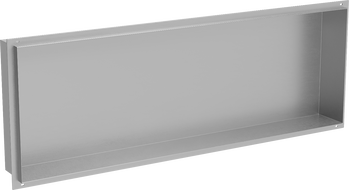 Mexen X-Wall-NR zapustená polica bez obruby 90 x 30 cm, inox - 1911903010