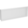 Mexen X-Wall-NR zapustená polica bez obruby 90 x 30 cm, Biela - 1921903010
