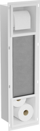 Mexen X-Wall-BP držiak toaletného papiera so zásobníkom, Biela - 1924