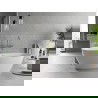 Mexen Luvo Slim voľne stojaca vaňa 170 x 75 cm, biela, prepad zlatý brúsený - 52801707500-55