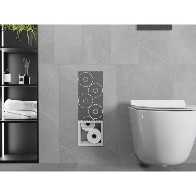 Mexen X-Wall-B zásobník na toaletný papier, biely - 1925