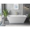 Mexen Velo Slim voľne stojaca vaňa 170 x 75 cm, biela, prepad zlatý - 52811707500-50