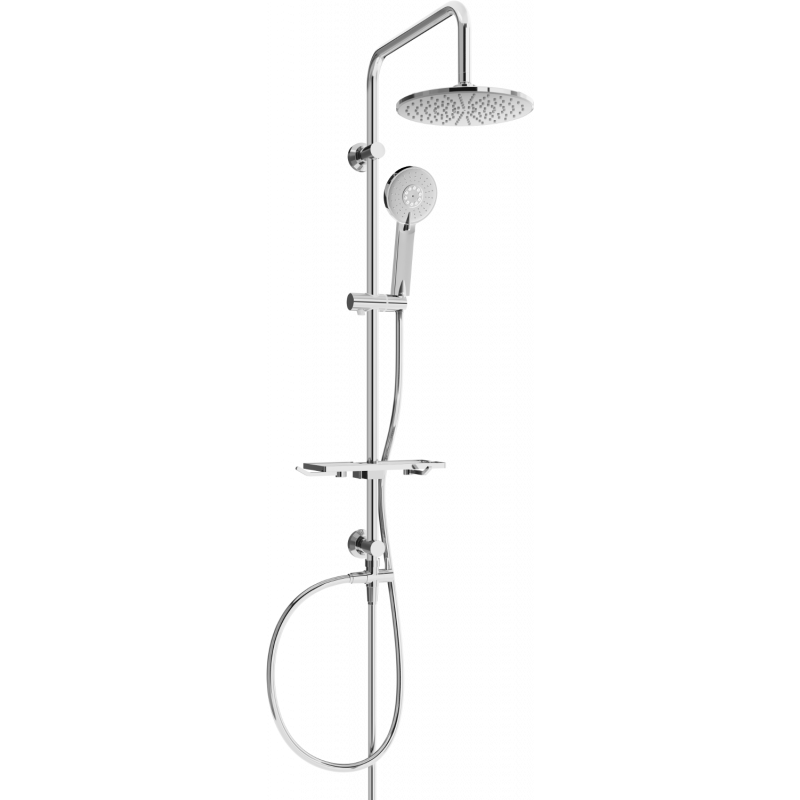 Mexen T40 sprchový stĺp, chróm - 798404093-00