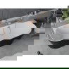 Mexen Oval Slim voľne stojaca pri stene vaňa 170 x 80 cm, biela/čierna, prepad ružové zlato - 52661708075-60