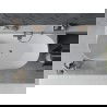 Mexen Oval Slim voľne stojaca vaňa pri stene 170 x 80 cm, biela/čierna, prepad gun gray brúsený - 52661708075-66