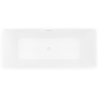 Mexen Nila voľne stojaca ryhovaná vaňa 170 x 75 cm, biela/čierna, biely prepad - 52841708075-20