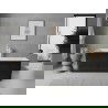 Mexen Nila voľne stojaca ryhovaná vaňa 170 x 75 cm, biela/čierna, biely prepad - 52841708075-20