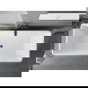 Mexen Tava voľne stojaca ryhovaná vaňa 170 x 75 cm, biela/čierna, preliv čierny - 52851707575-70