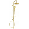 Mexen T40 sprchový stĺp, zlatý - 798404093-50