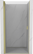 Mexen Mist-B otáčavé sprchové dvere 65 cm, transparentné, zlaté kartáčované - 8A2-065-000-55-00