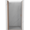 Mexen Mist-B sprchové dvere otváracie 60 cm, transparentné, brúsená meď - 8A2-060-000-65-00