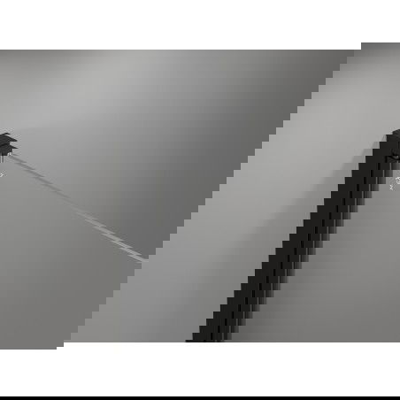 Mexen Mist-B sprchové dvere otváracie ľavé 70 cm, čierna mriežka, čierne - 8A2-070-000-70-77-L