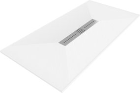 Mexen Toro priamočiare sprchovacie dno SMC 180 x 70 cm, biele - 43107018
