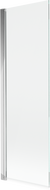 Mexen Mist sprchová zástena 1-krídlová 70 x 150 cm, transparentná, chróm - 8A9-070-001-01-00