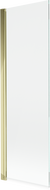 Mexen Mist sprchová zástena 1-dielna 60 x 150 cm, transparentná, zlatá - 8A9-060-001-50-00