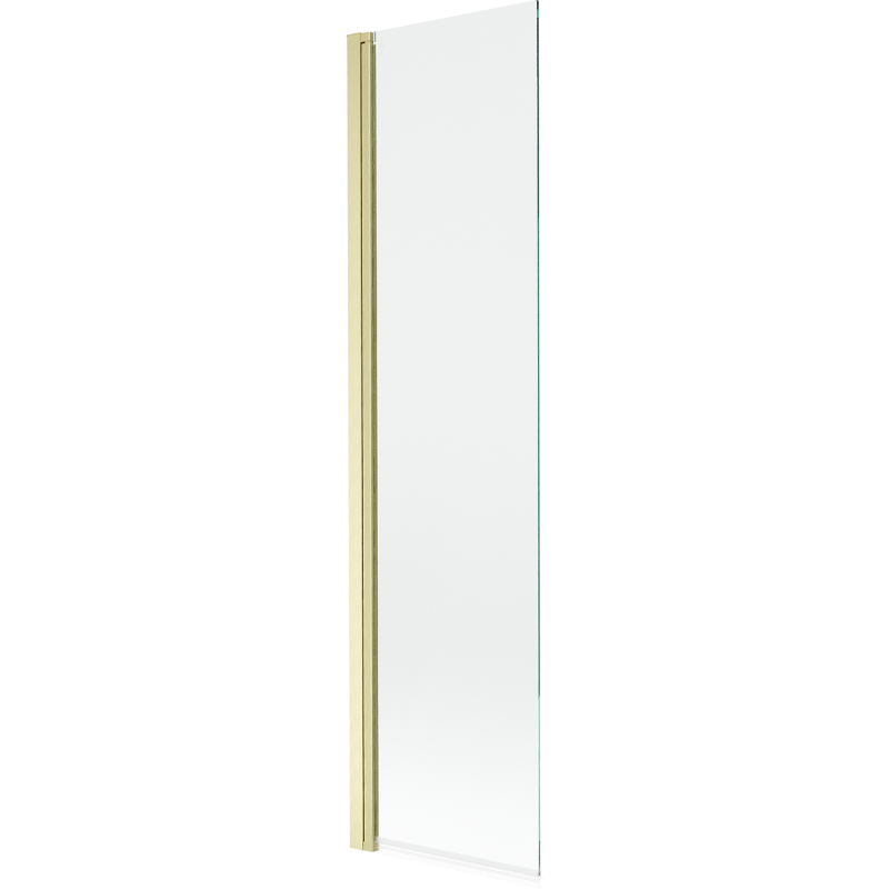 Mexen Mist sprchový paraván 1-krídlový 50 x 150 cm, transparentný, zlatý kartáčovaný - 8A9-050-001-55-00