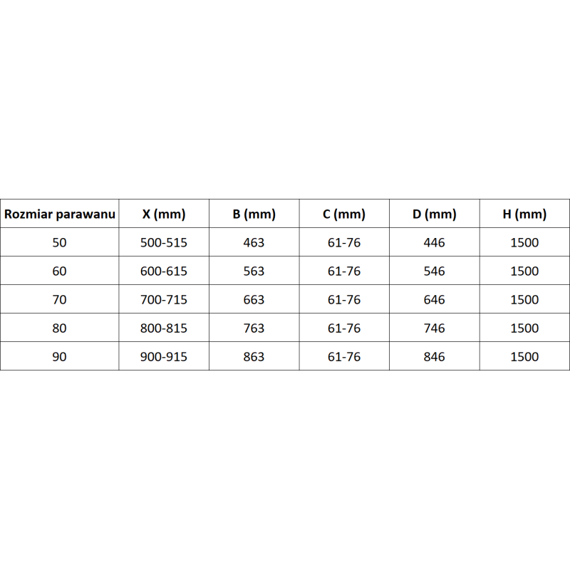 Mexen Mist sprchová zástena 1-krídlová 70 x 150 cm, transparentná, brúsená meď - 8A9-070-001-65-00