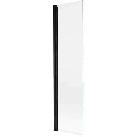Mexen Mist sprchová zástenka 1-krídlová 50 x 150 cm, transparentná, čierna - 8A9-050-001-70-00