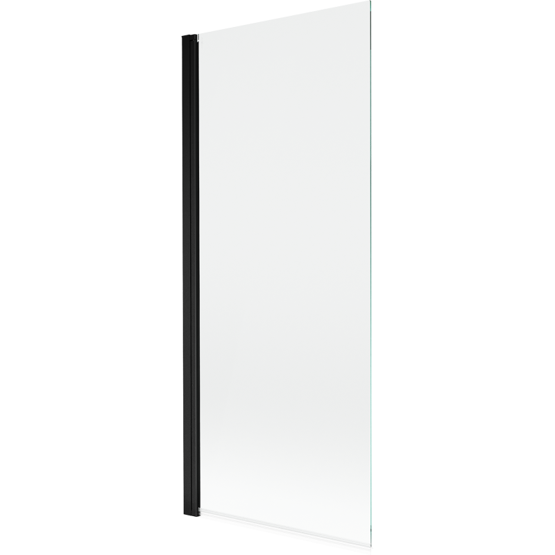 Mexen Mist sprchová zástenka 1-krídlová 80 x 150 cm, transparentná, čierna - 8A9-080-001-70-00