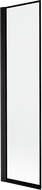 Mexen Mist sprchový štít 1-krídlový ľavý 50 x 150 cm, čierny rám, čierny - 8A9-050-001-70-70-L