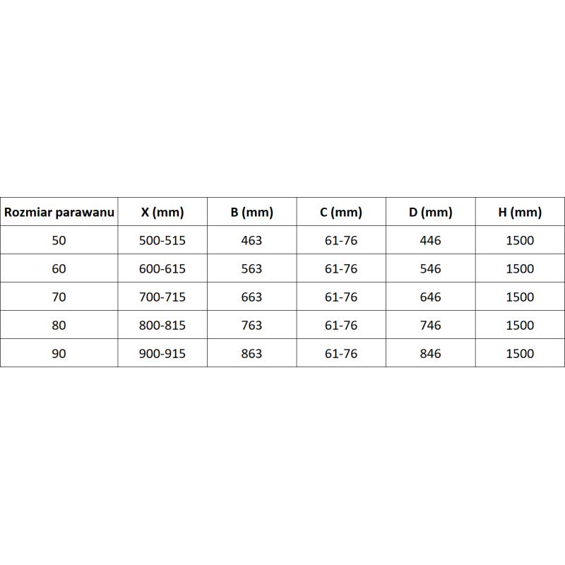 Mexen Mist sprchová zástená 1-krídlová ľavá 90 x 150 cm, čierny rám, čierna - 8A9-090-001-70-70-L