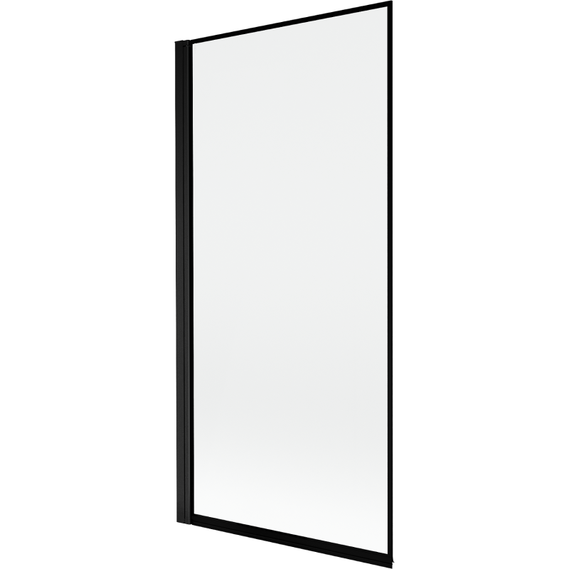 Mexen Mist sprchová zástená 1-krídlová ľavá 90 x 150 cm, čierny rám, čierna - 8A9-090-001-70-70-L