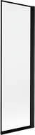 Mexen Mist sprchová zástena jednokrídlová pravá 60 x 150 cm, čierny rám, čierny - 8A9-060-001-70-70-P
