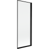 Mexen Mist sprchová zástenka 1-dielna pravá 70 x 150 cm, čierny rám, čierna - 8A9-070-001-70-70-P